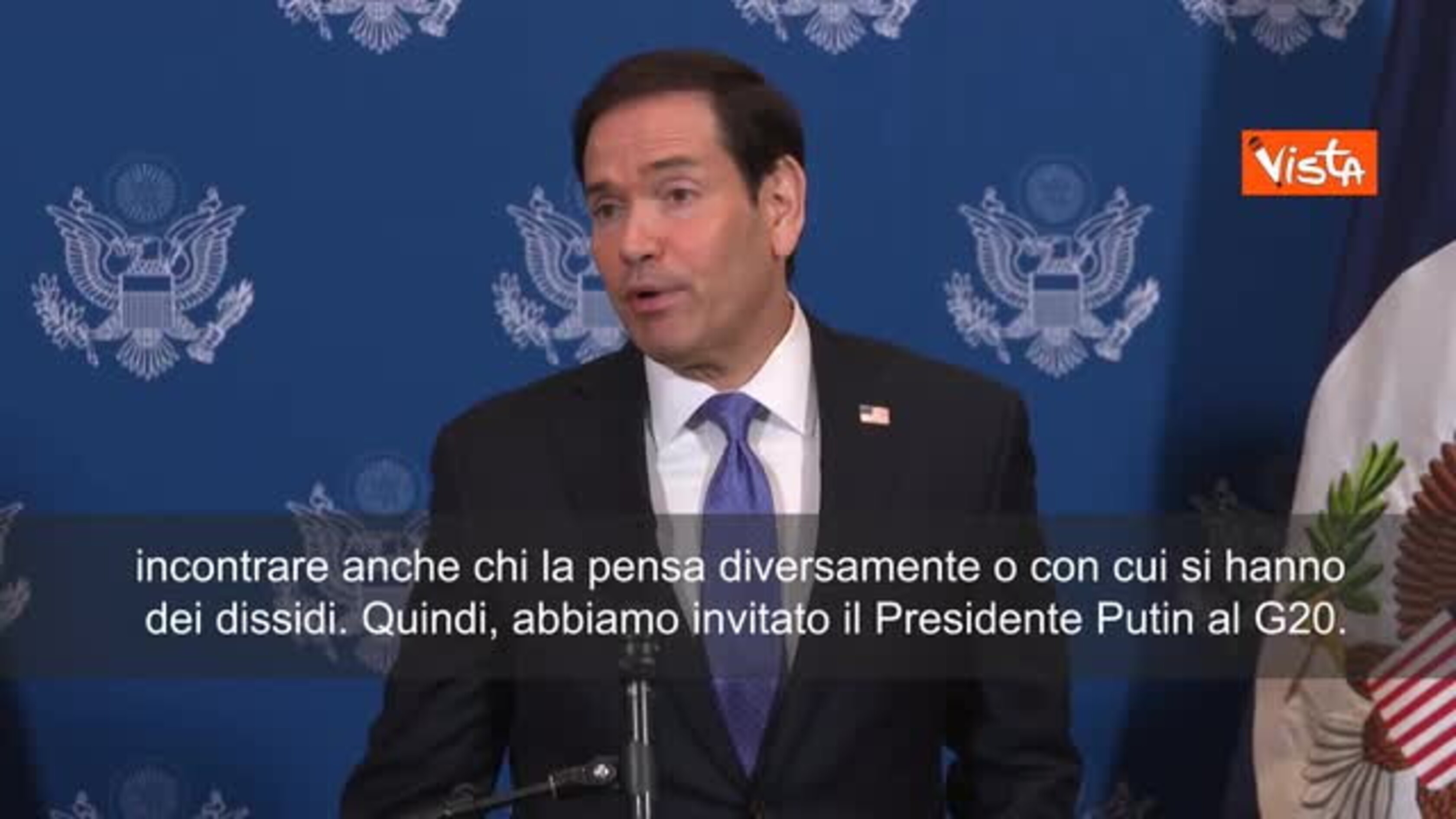 Rubio: “Putin accetti invito G20. Occasione per parlare”