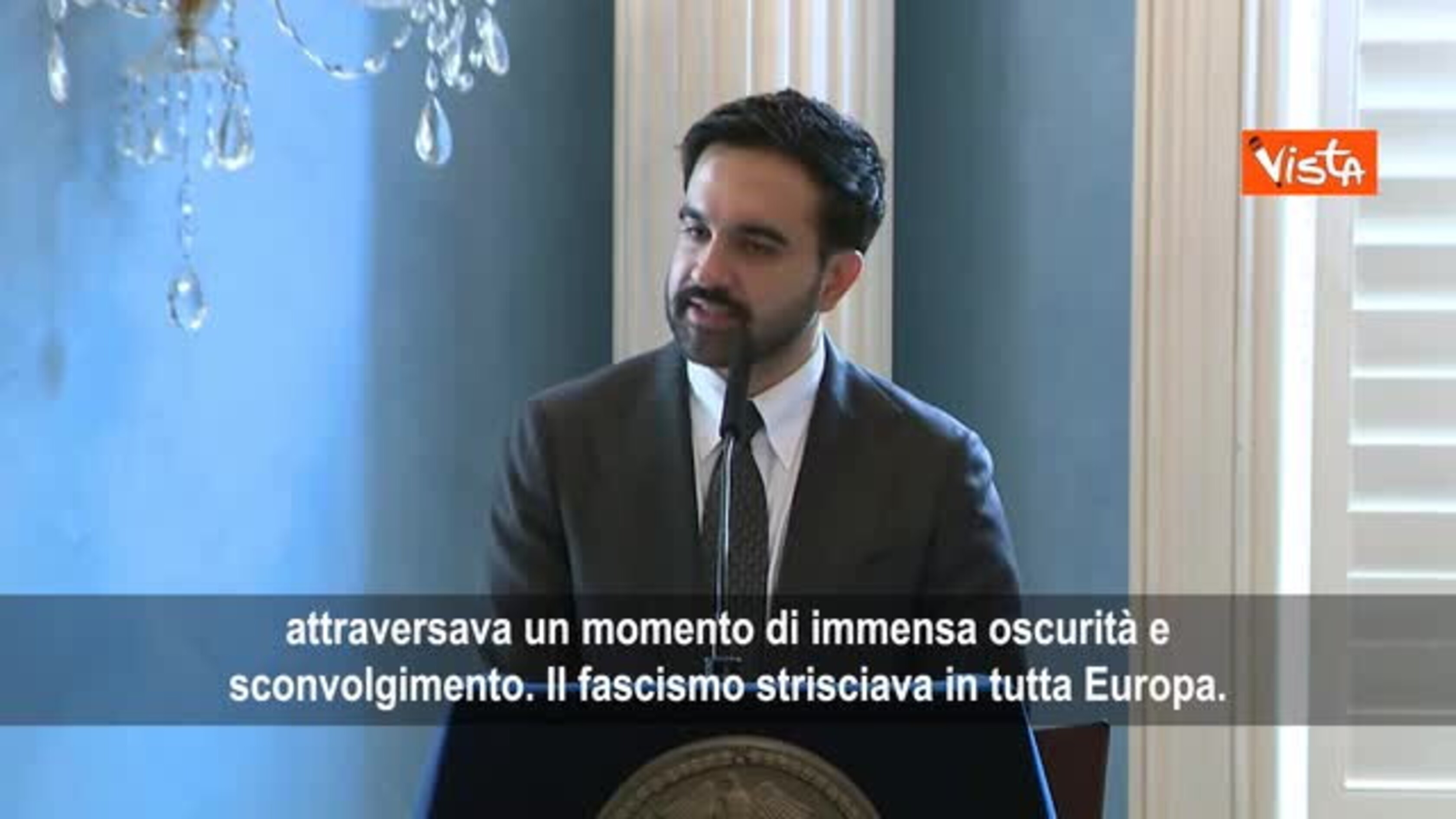Mamdani cita Lorca e ricorda: Ha creduto in mondo migliore, possiamo farlo diventare realtà