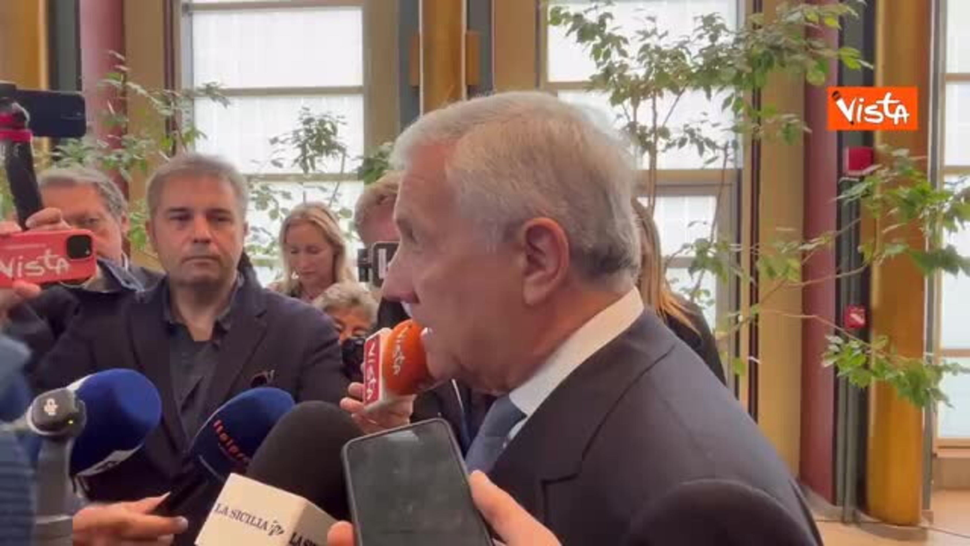 Tajani: Discorso Iran all'Onu molto duro, deve cambiare toni. Noi lavoriamo a soluzione diplomatica