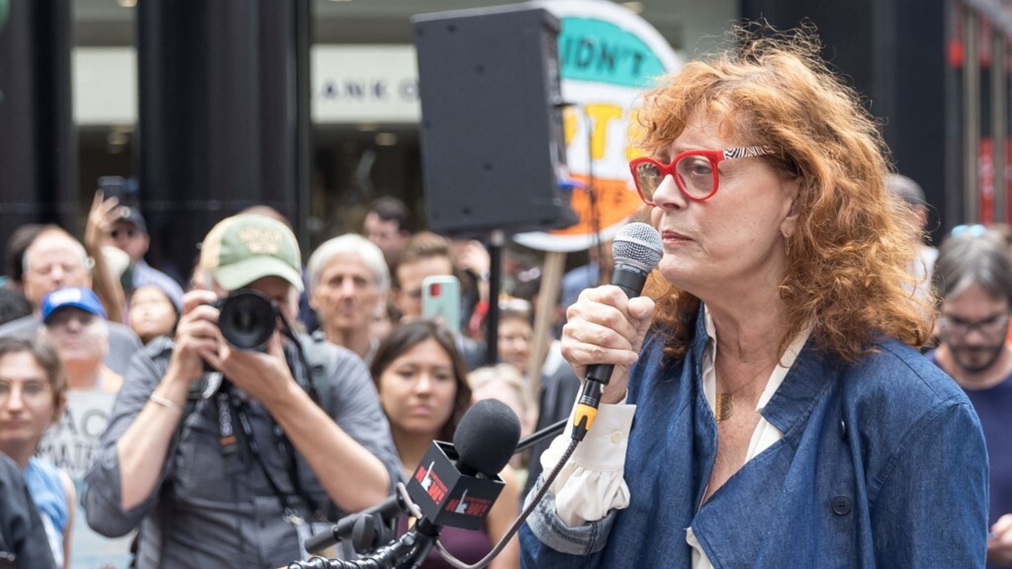Susan Sarandon arrestata a New York durante protesta pro-palestinese contro Netanyahu