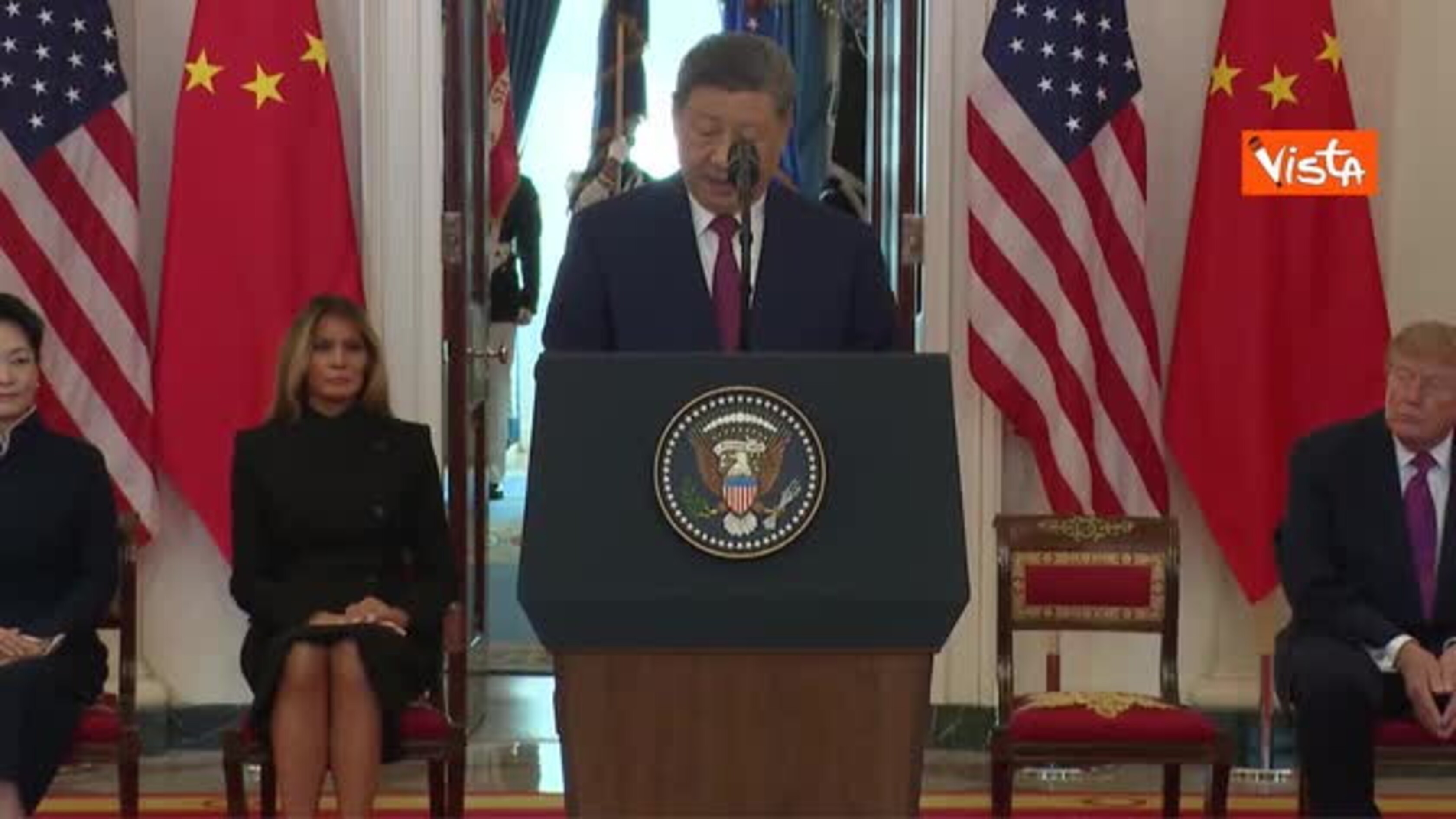 Xi Jinping alla Casa Bianca: "responsabilità sullo sviluppo dell'IA sotto controllo umano"