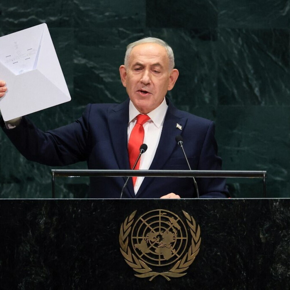 Anteprima: Netanyahu all'Onu: "Genocidio a Gaza? Bugia del secolo". E sull'Iran: "Se non avessimo at…