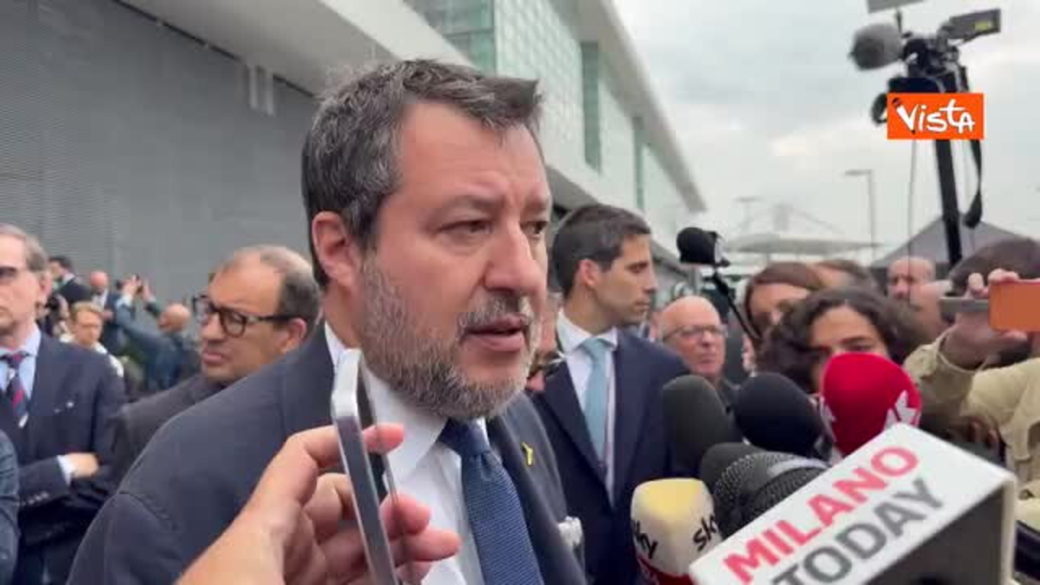Salvini su possibile attacco russo in Italia: Fake news, c'è gente che scherza col fuoco