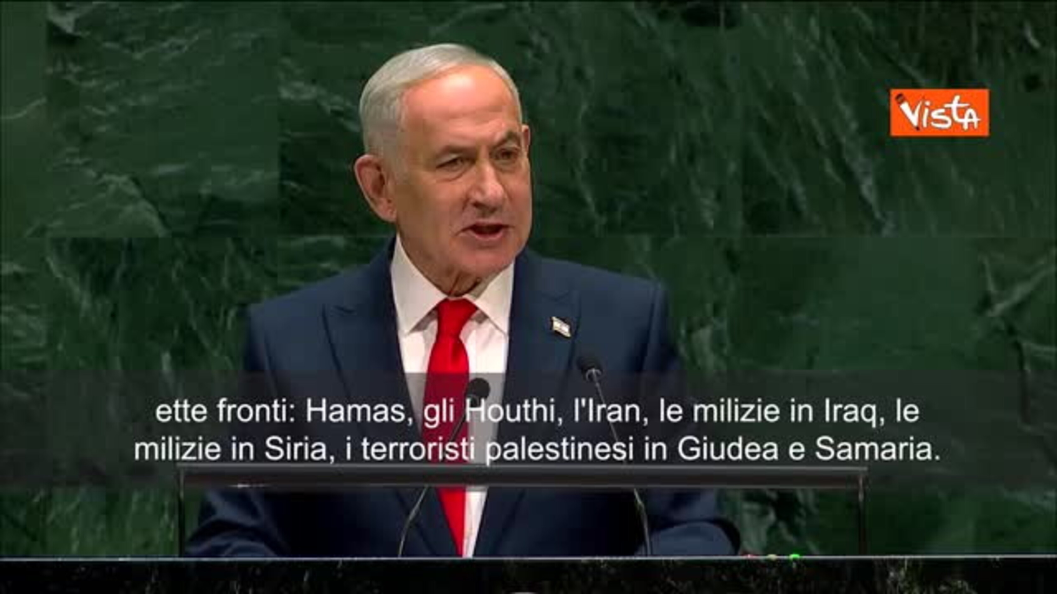 Netanyahu all'Onu mostra un cercapersone: Sicuramente Hezbollah se li ricorda