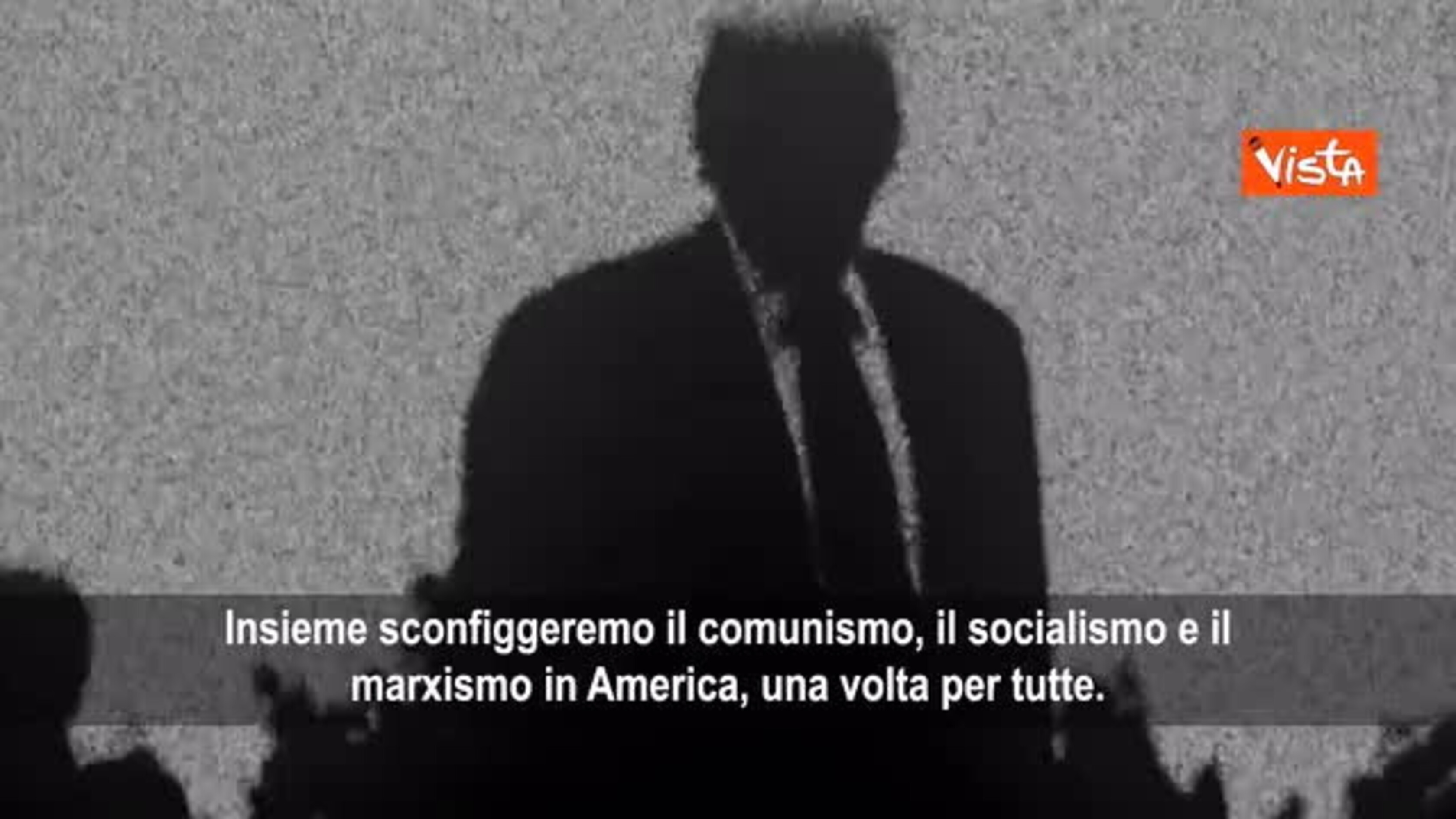 Casa Bianca, video di Trump: 'L'America non sarà mai comunista'