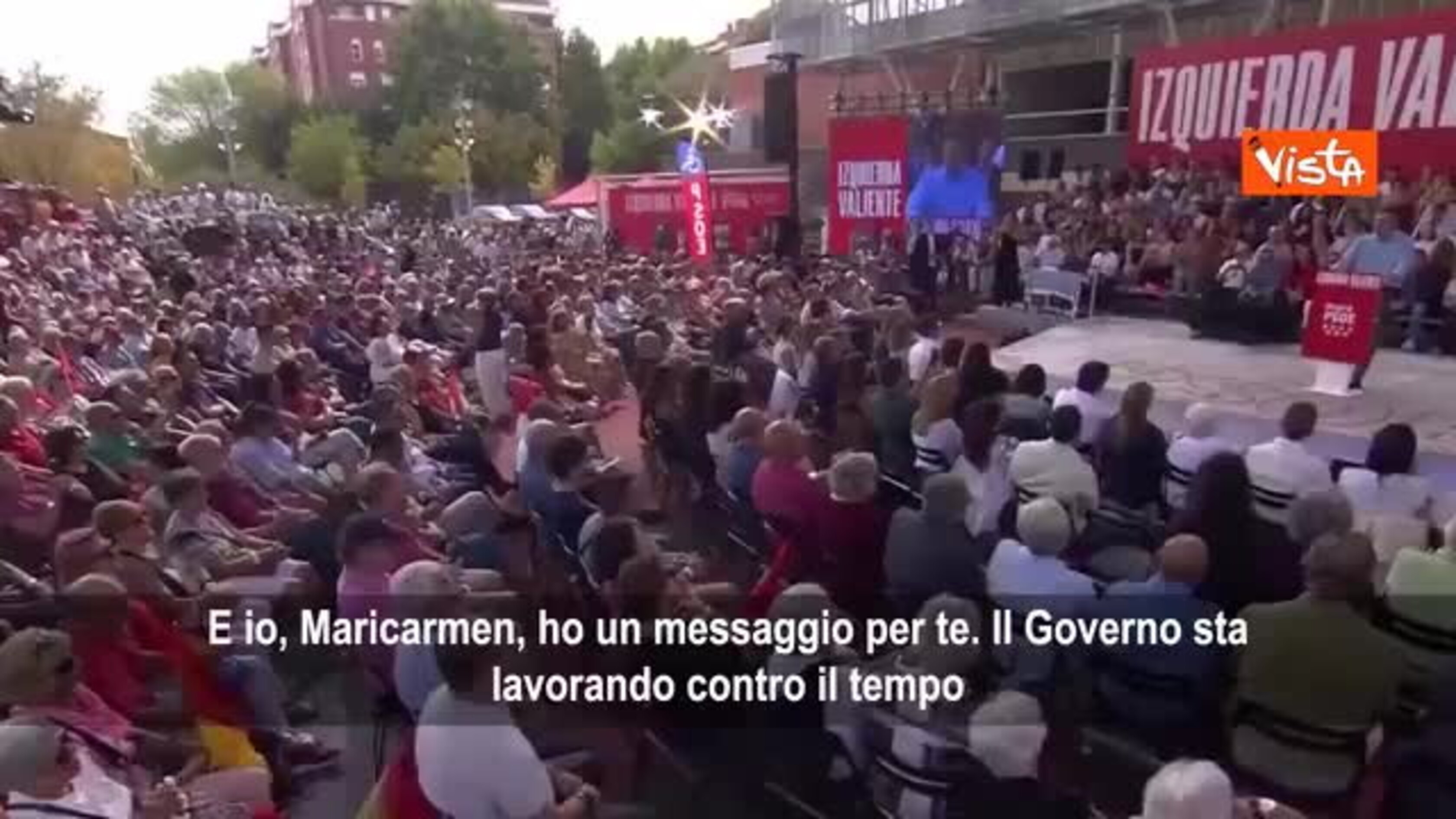 Sanchez sul caso anziana sfratta a Madrid: Decreto casa martedì, è una questione di umanità