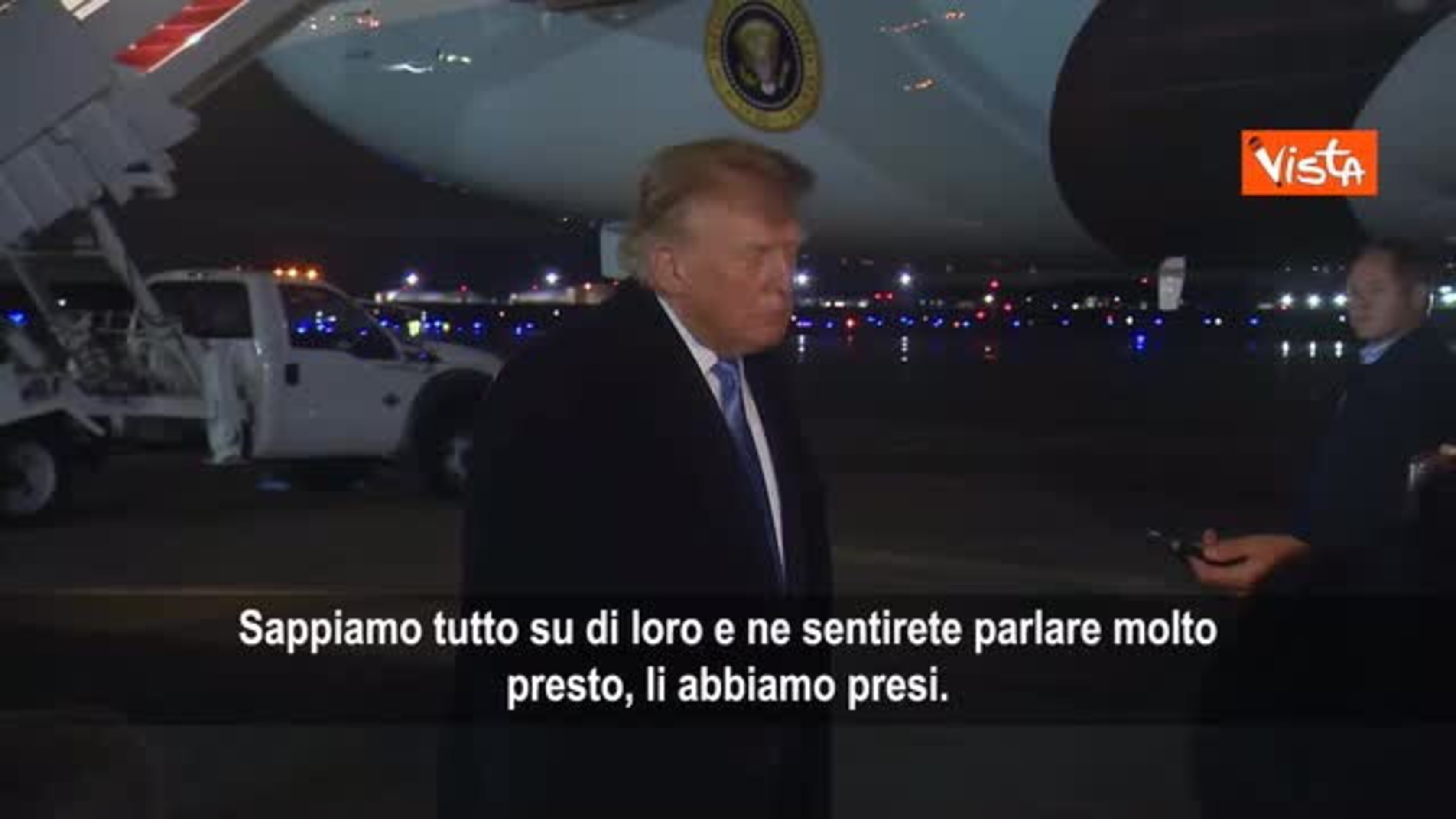 Trump su attentatori a base Usa nel Regno Unito: Sappiamo tutto di loro, li abbiamo presi