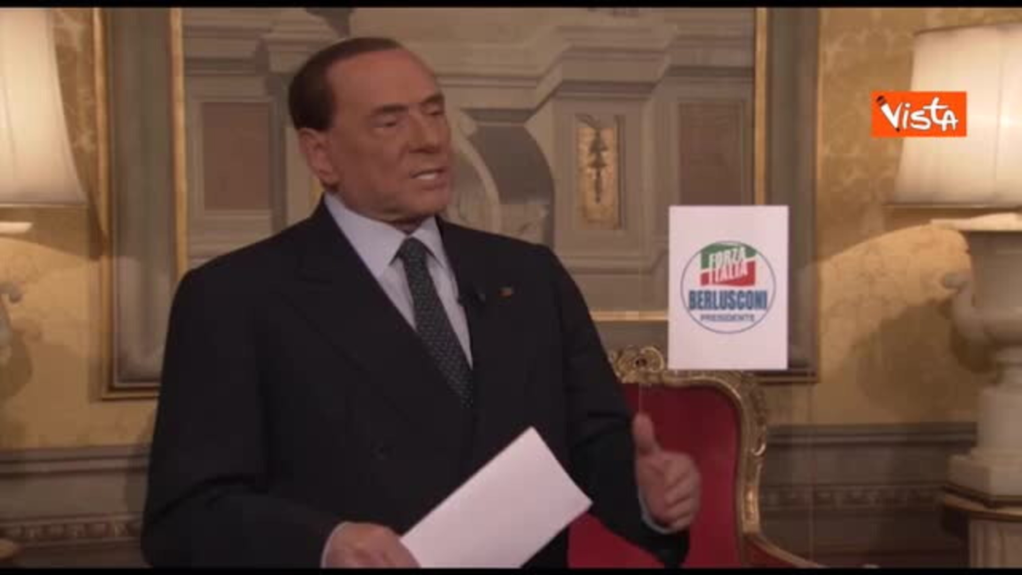 Berlusconi, l'intervista esclusiva di Vista: l'appello al voto del 2018