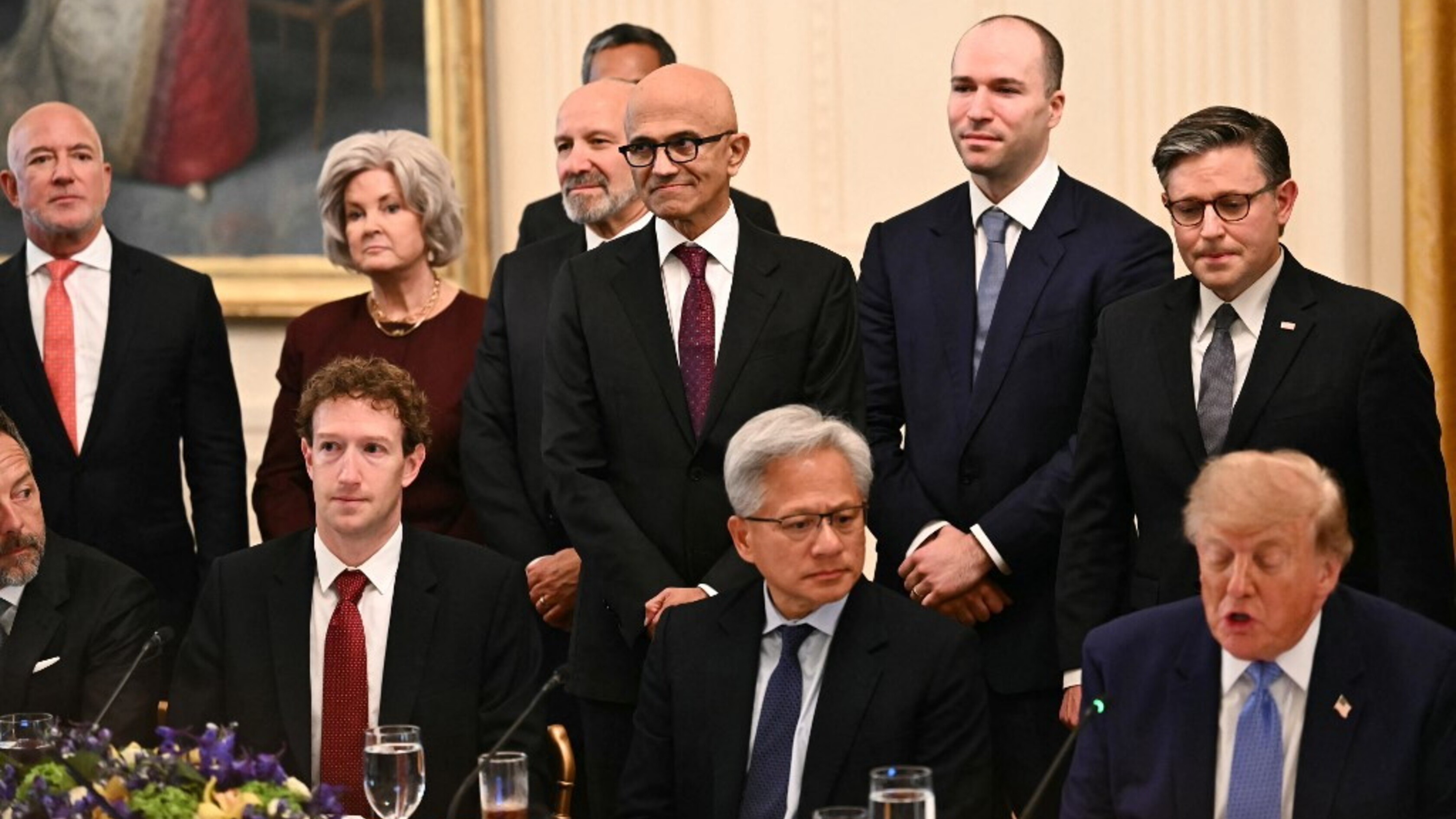 Trump e i boss del tech a tavola per disegnare il futuro dell'IA