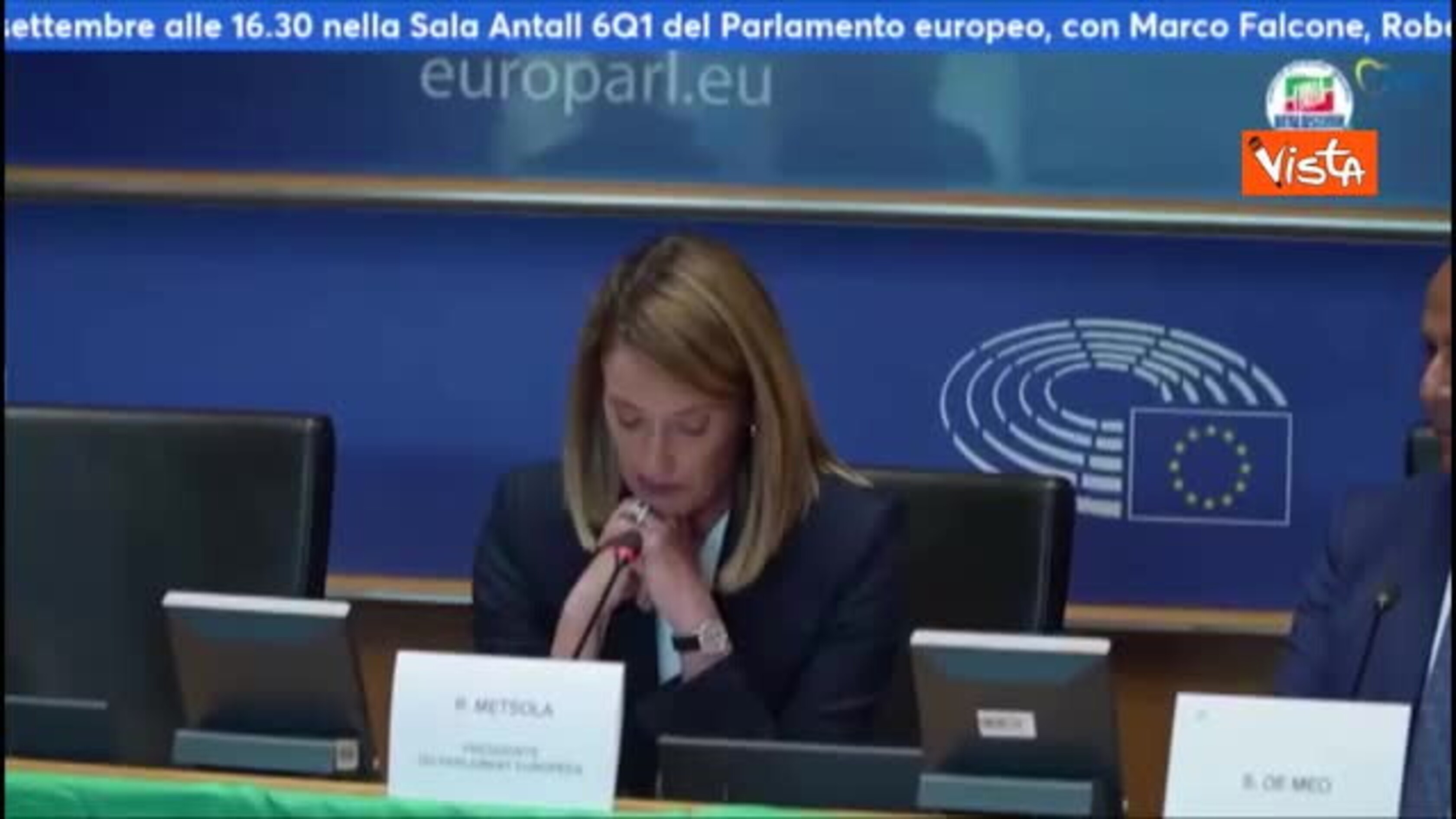 Metsola ricorda Berlusconi a 90 anni dalla nascita: “Difendeva valori con coraggio”
