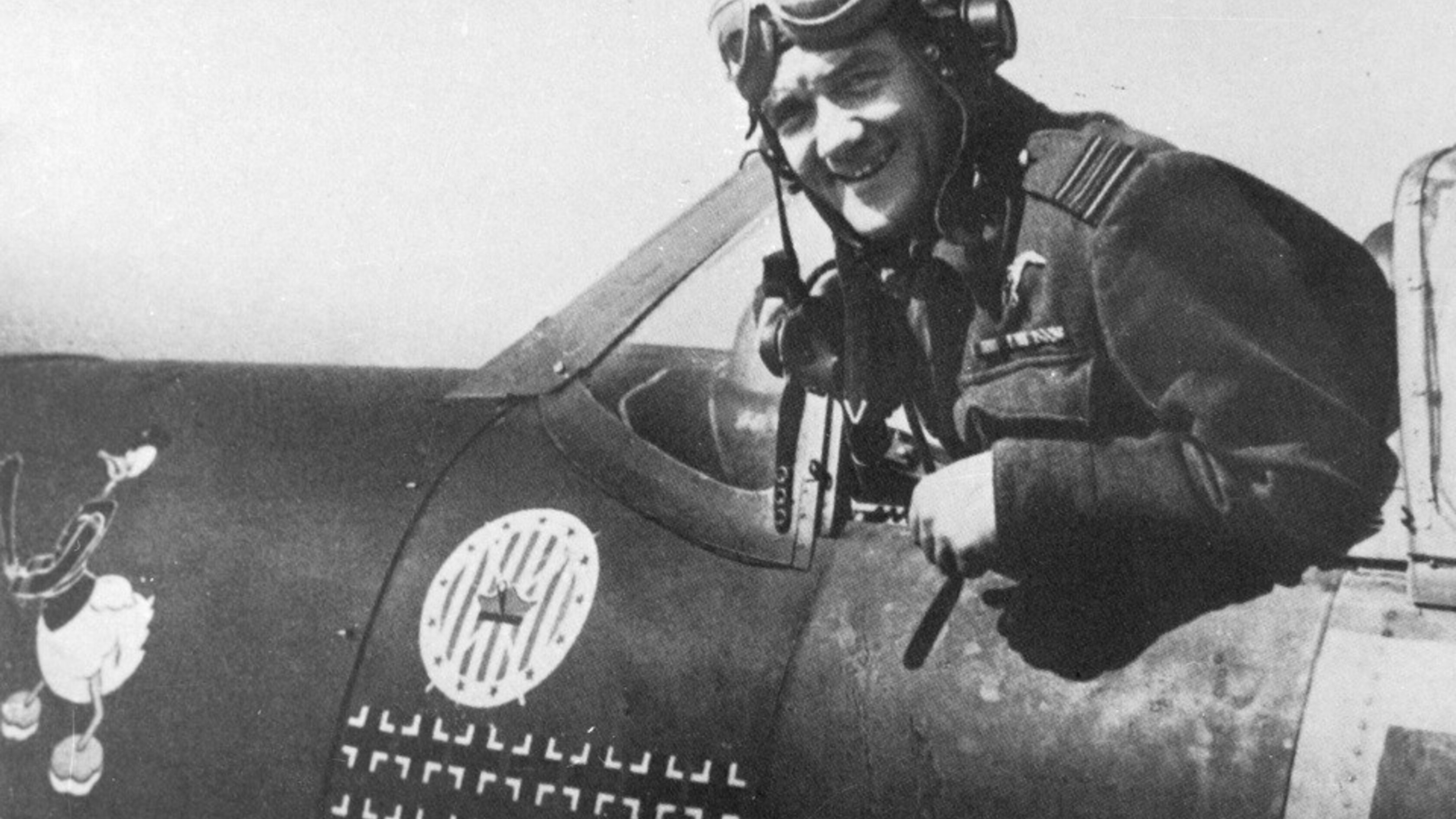 Il Paperino fortunato, asso del volo in guerra e mercenario in Africa