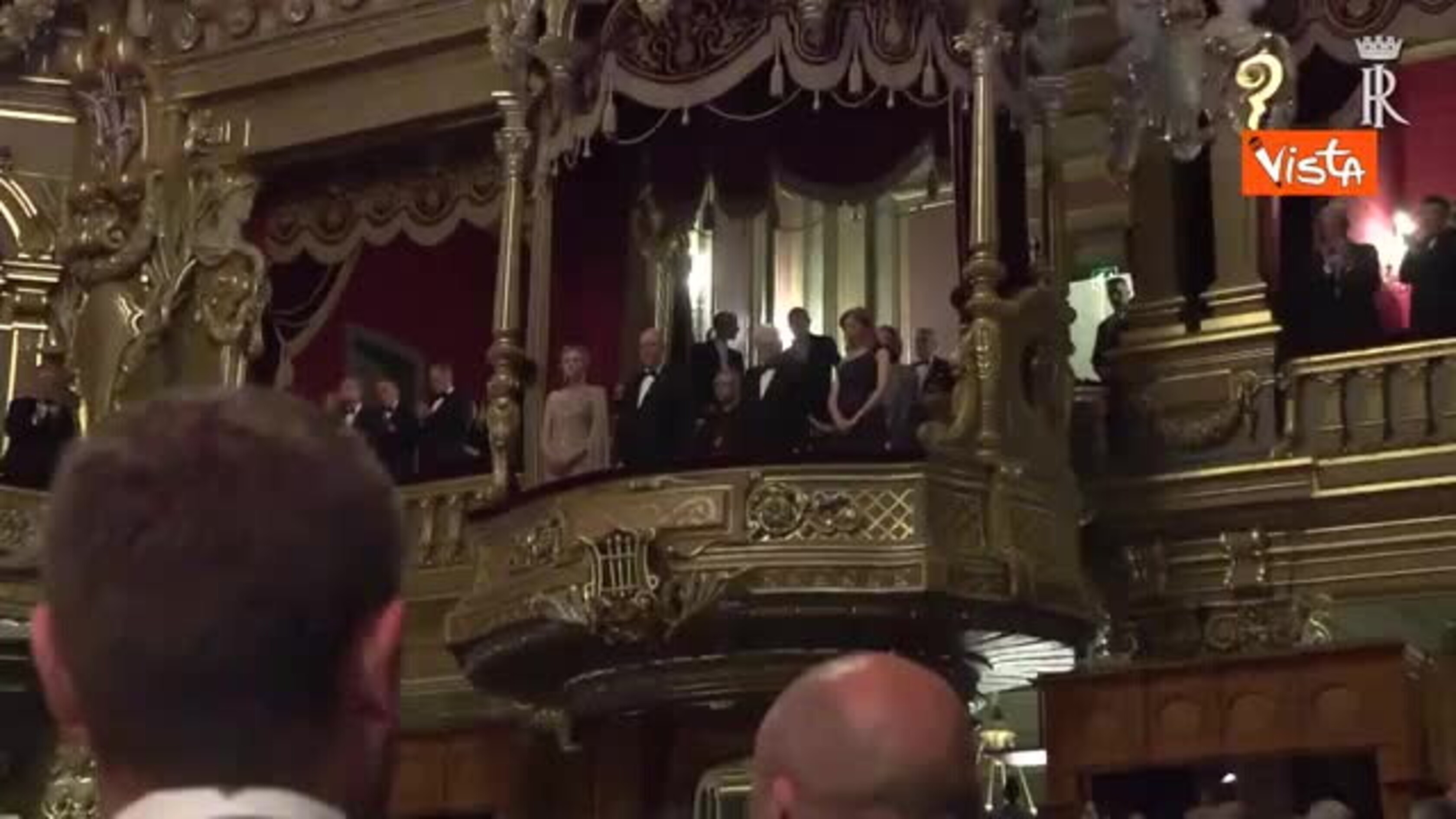 Mattarella all'Opera Garnier di Montecarlo con Alberto II e Charlene di Monaco