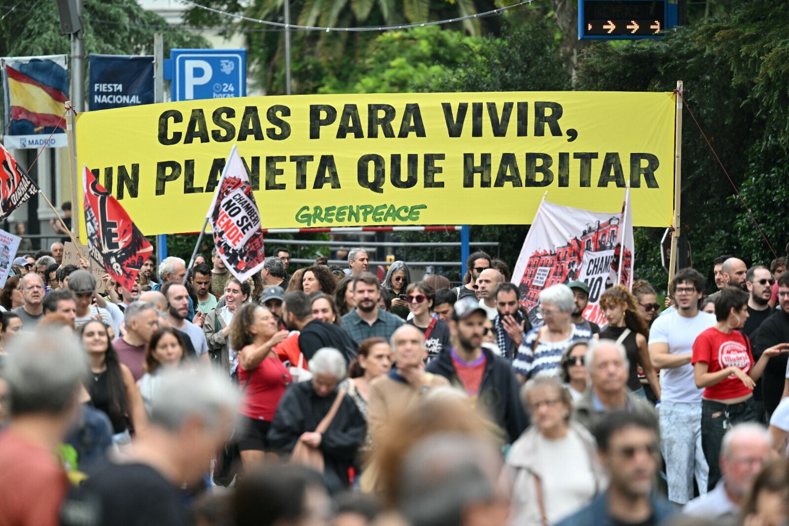 A Madrid 70 mila persone in piazza per il diritto alla casa