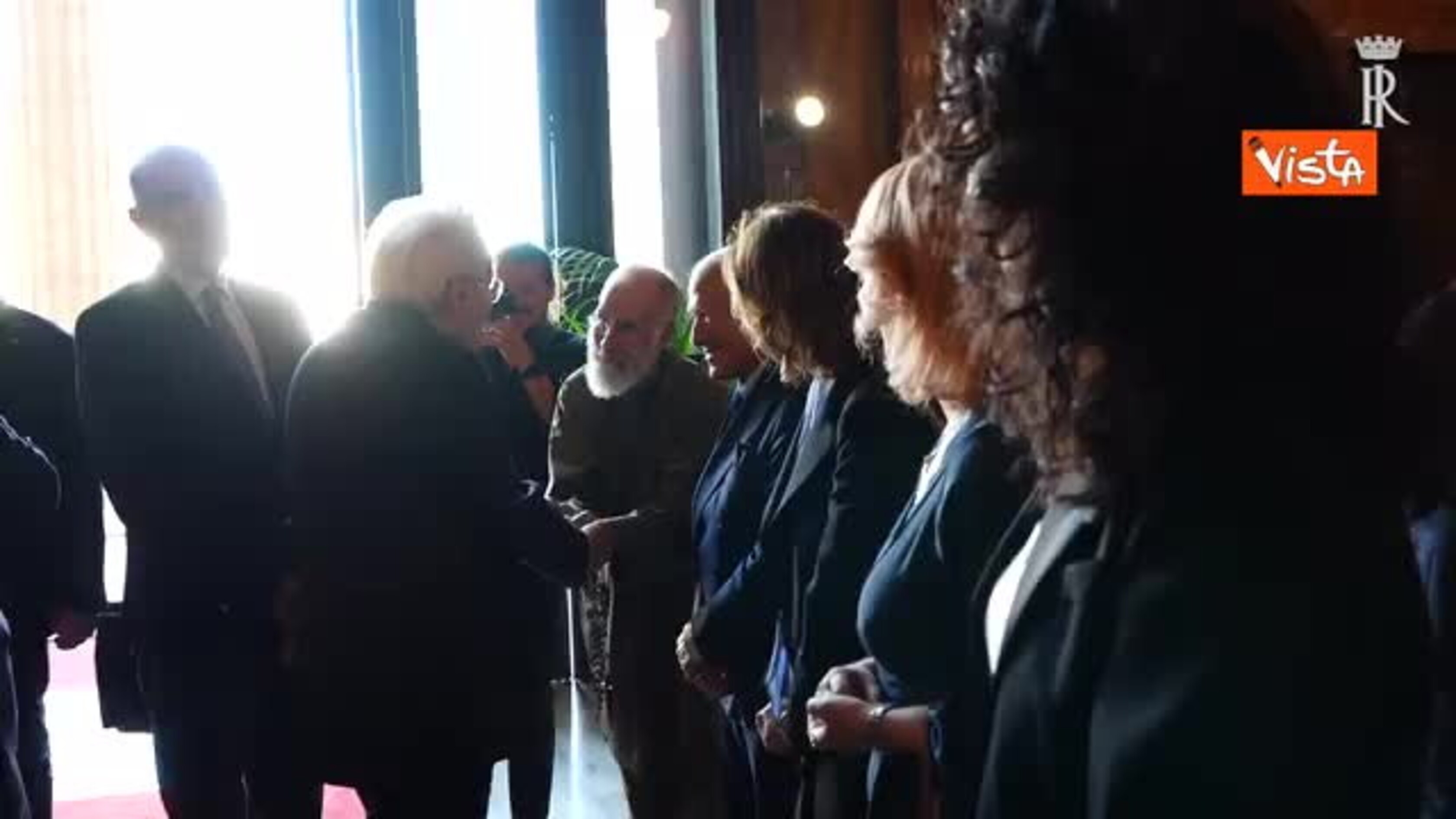 Mattarella a Palermo per l'anteprima del film 'Sul Cammino di Francesco - La vita di Biagio Conte'