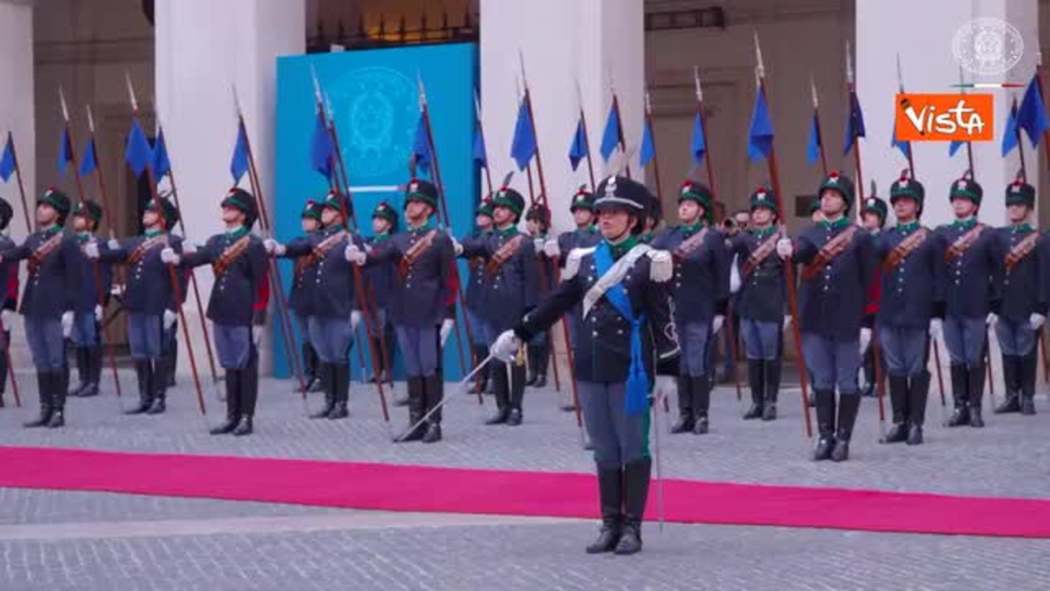 Meloni riceve Janez Jansa, Primo Ministro della Slovenia, a Palazzo Chigi