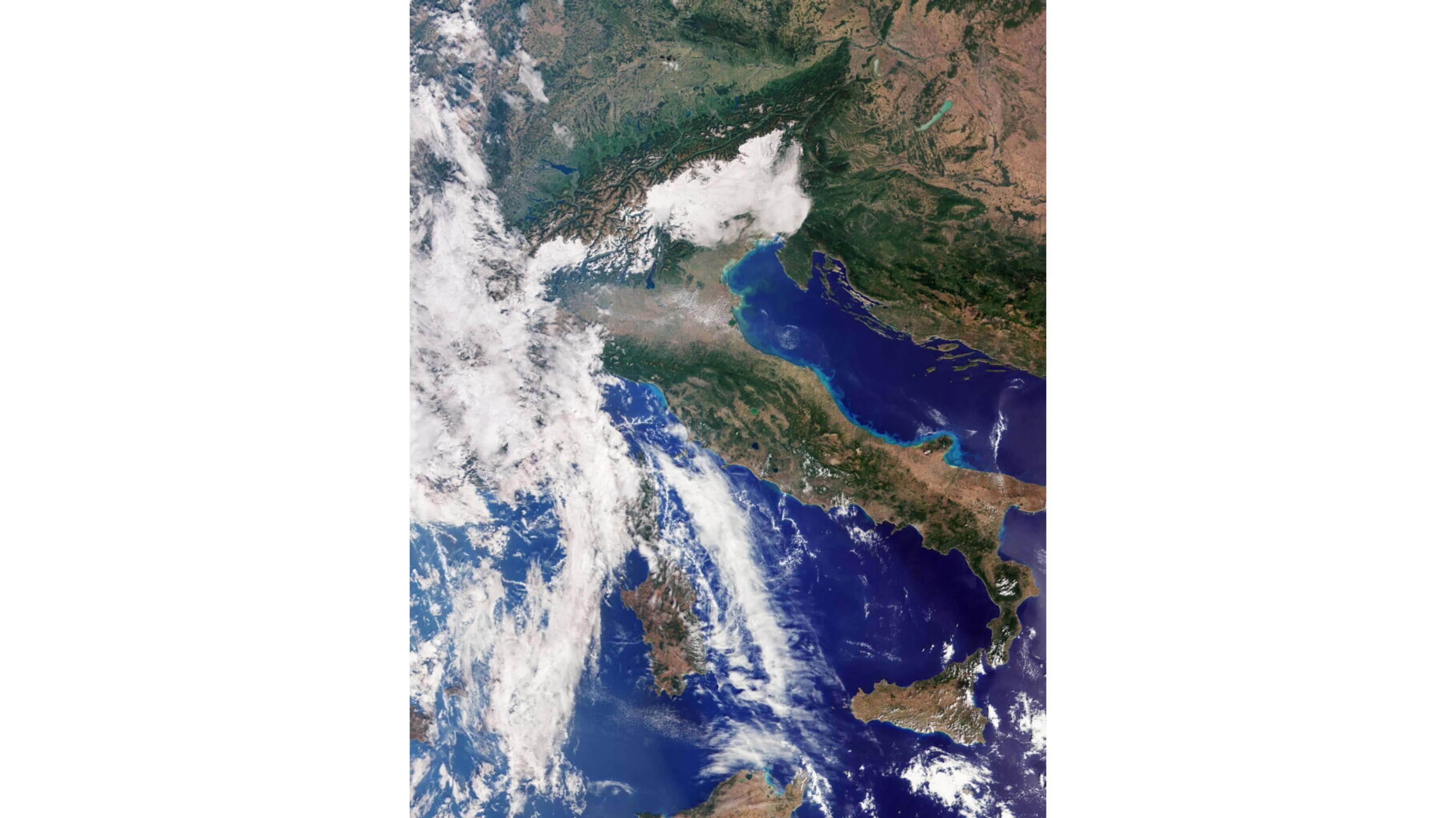 Sentinel-3C invia le prime immagini della Terra: dall'Italia alla Groenlandia