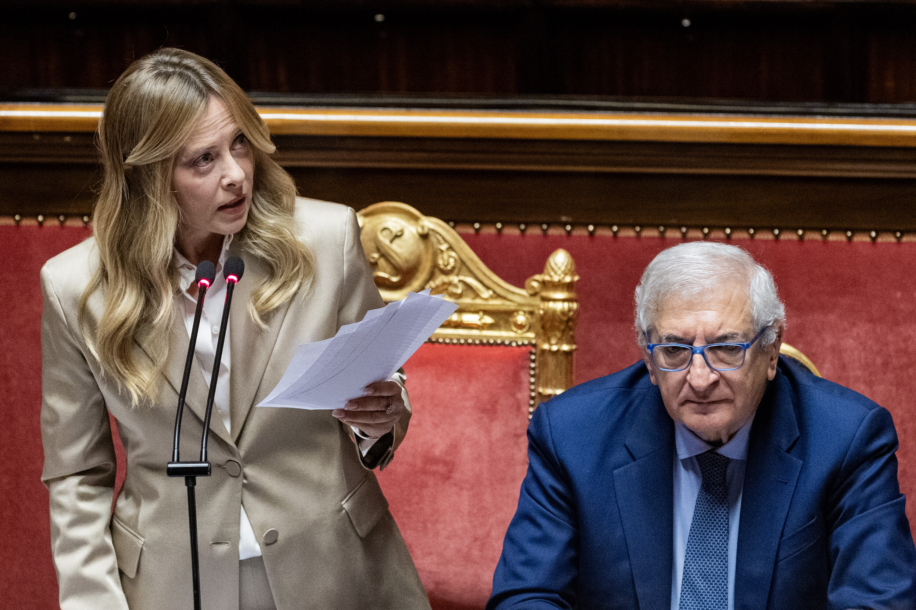 Meloni al Senato: l’intesa di Trump sul gas russo "molto rischiosa"