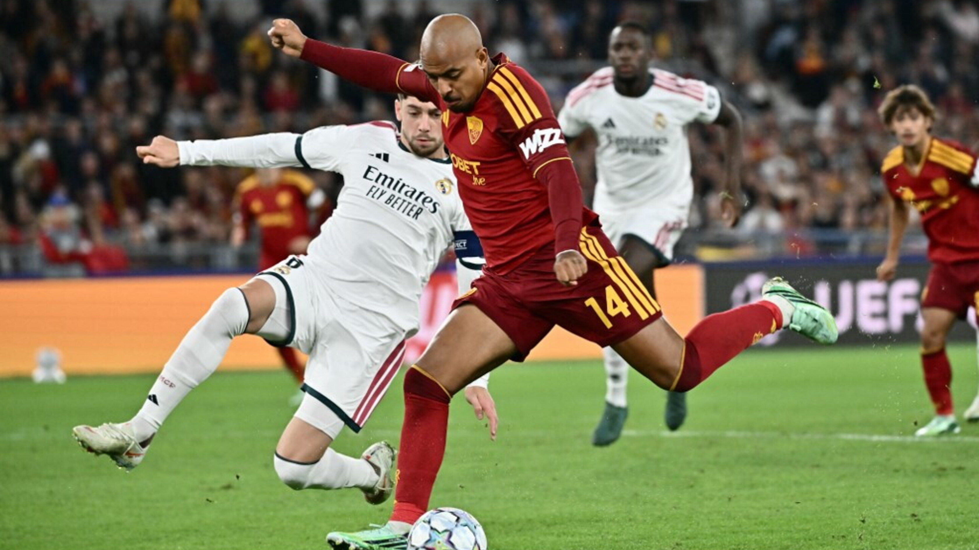 Roma-Real Madrid 3-4: rimonta subita in 7 minuti, prima sconfitta in Champions