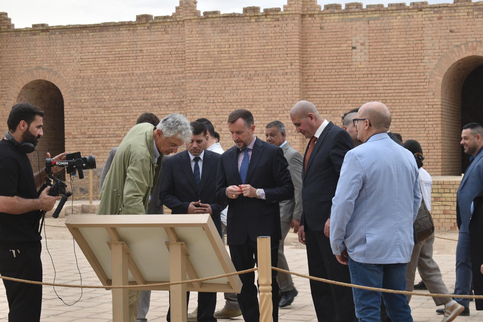 Irak: inauguration du premier secteur du parc archéologique d'Aqar Quf