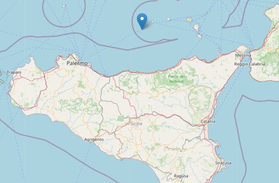 Scosse di terremoto oltre 5 di magnitudo avvertite a Palermo