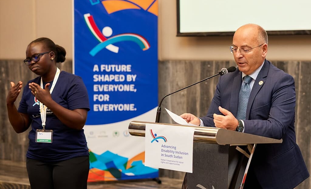 Au Soudan du Sud l’Italie renforce son engagement en faveur de l’inclusion des personnes handicapées