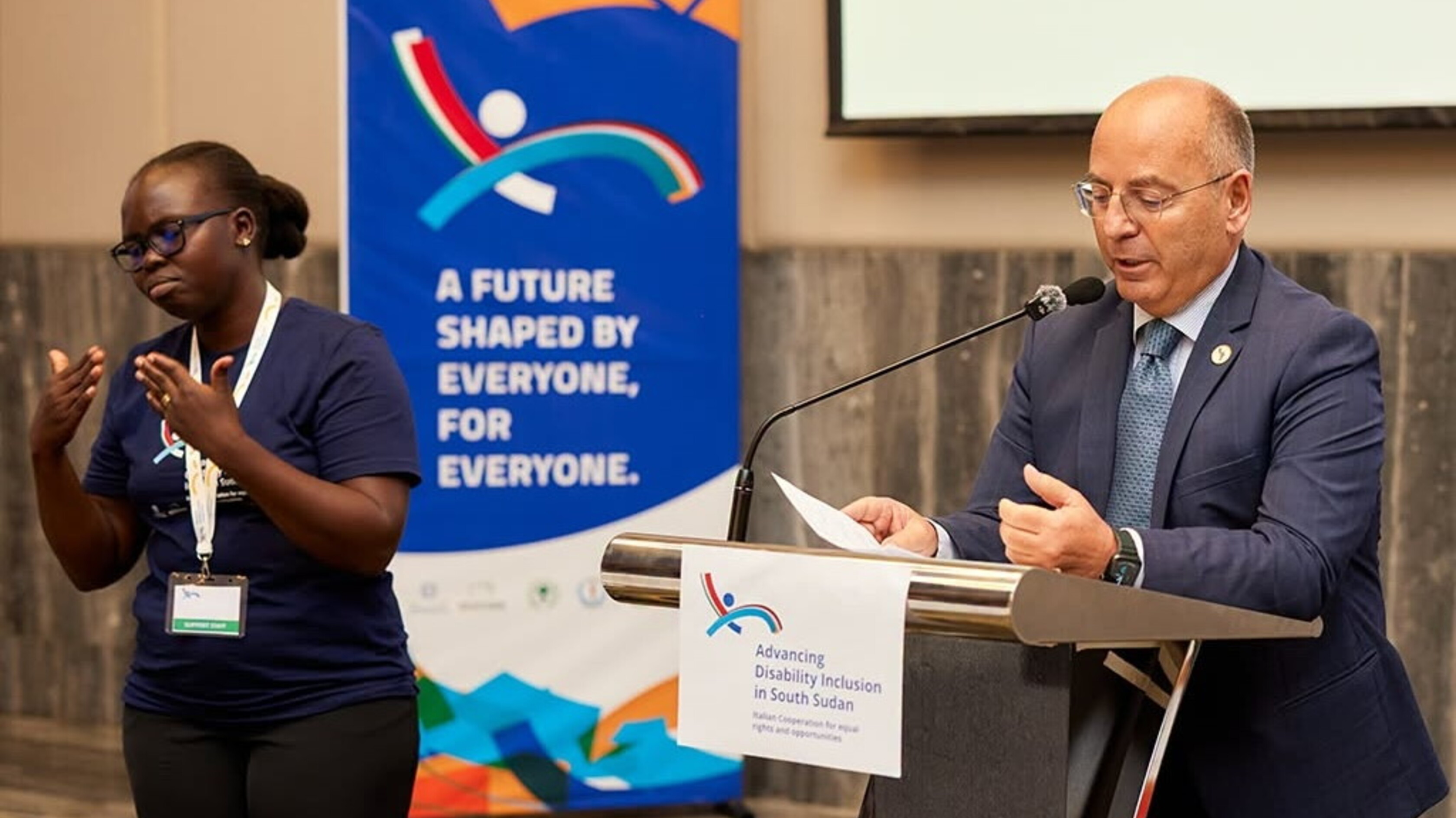 Sud Sudan, conferenza a Giuba sull'inclusione dei disabili con l'Italia