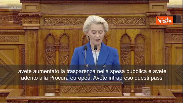 Von der Leyen a Budapest: Riforme danno risultati, tornano i fondi Ue in Ungheria