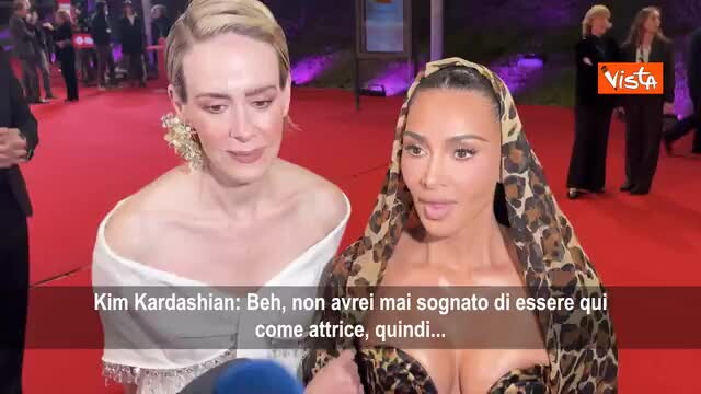 Sarah Paulson: Emozione unica essere a Roma, ieri abbiamo preso il gelato a Piazza di Spagna