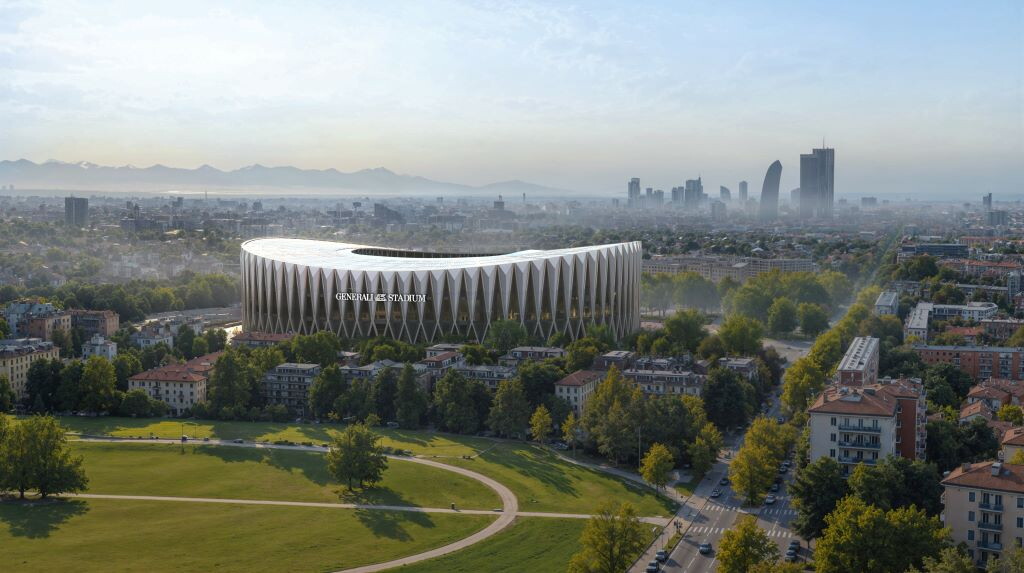 Svelato il Generali Stadium, il nuovo stadio di Milan e Inter