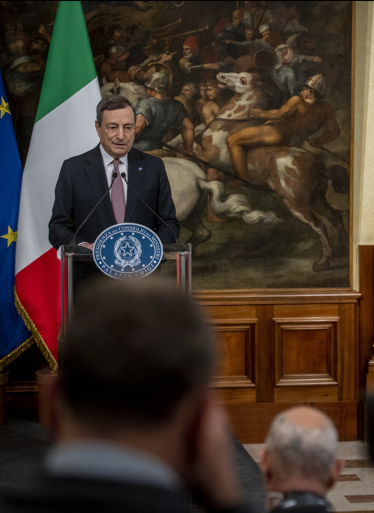 Sulla delega fiscale è lite nella maggioranza ma Draghi assicura: "Nessun aumento di tasse"